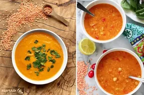 طرز تهیه سوپ دال عدس با بهترین دستور / یه پیش غذا که هم مقویه و هم خوشمزه ست