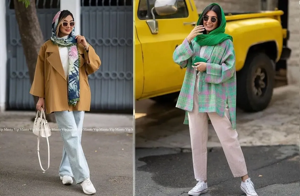 اگه رسمی پوش نیستی با استایل کژوال، خفن تیپ بزن؛ همه چی راجع به مانتو شلوارِ ستش