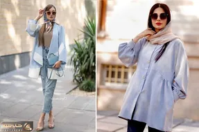 خوشتیپ خانم اگه دنبال یه استایل جذابی ست کردن مانتوی آبی رو یاد بگیر؛ یه عالمه ترکیب خفن