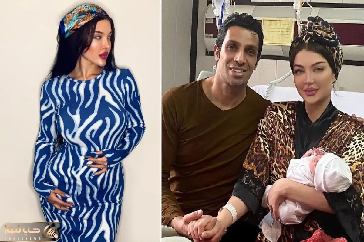 پز دادن جیگول زنِ سپهر حیدری واسه هدیه عربی همسرش؛ عجیبی تیپش سر به فلک کشید!
