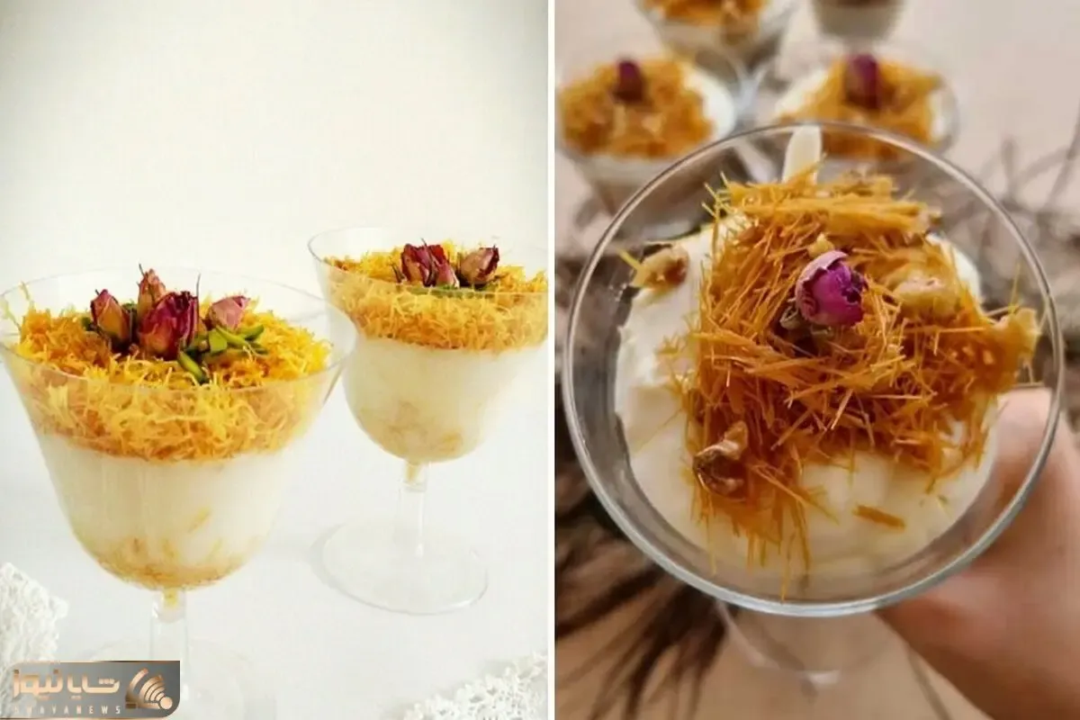 طرز تهیه فرنی شعریه / یه دسر فوق العاده خوشمزه که سریع و راحت آماده میشه