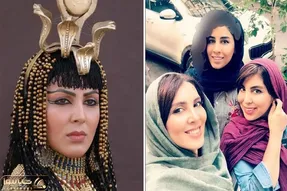 لیلا بلوکات شبیه زنایی شد که تو عروسی بعد از اومدن دوماد شال میپوشن / سوپرایز تولدشو