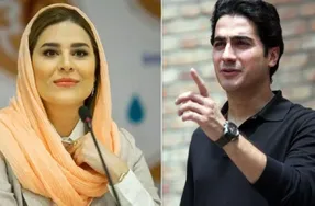 (ویدئو) لحظه گل دادن همایون شجریان به سحر دولتشاهی؛ پاسخ عاشقانه سحر