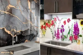 10 ایده بین کابینتی شیک و مدرن؛ جنس های مختلف برای هر سبک آشپزخانه 2 تا 20 متری