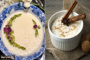 طرز تهیه شیربرنج خوش طعم و عالی مخصوص افطار / همراه با رازهای خوشمزه شدن