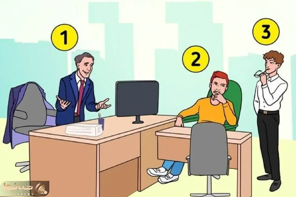 بازی فکری؛ اگه با هوشت همه رو به گریه انداختی بگو کدوم از این افراد اداره رییس واقعیه