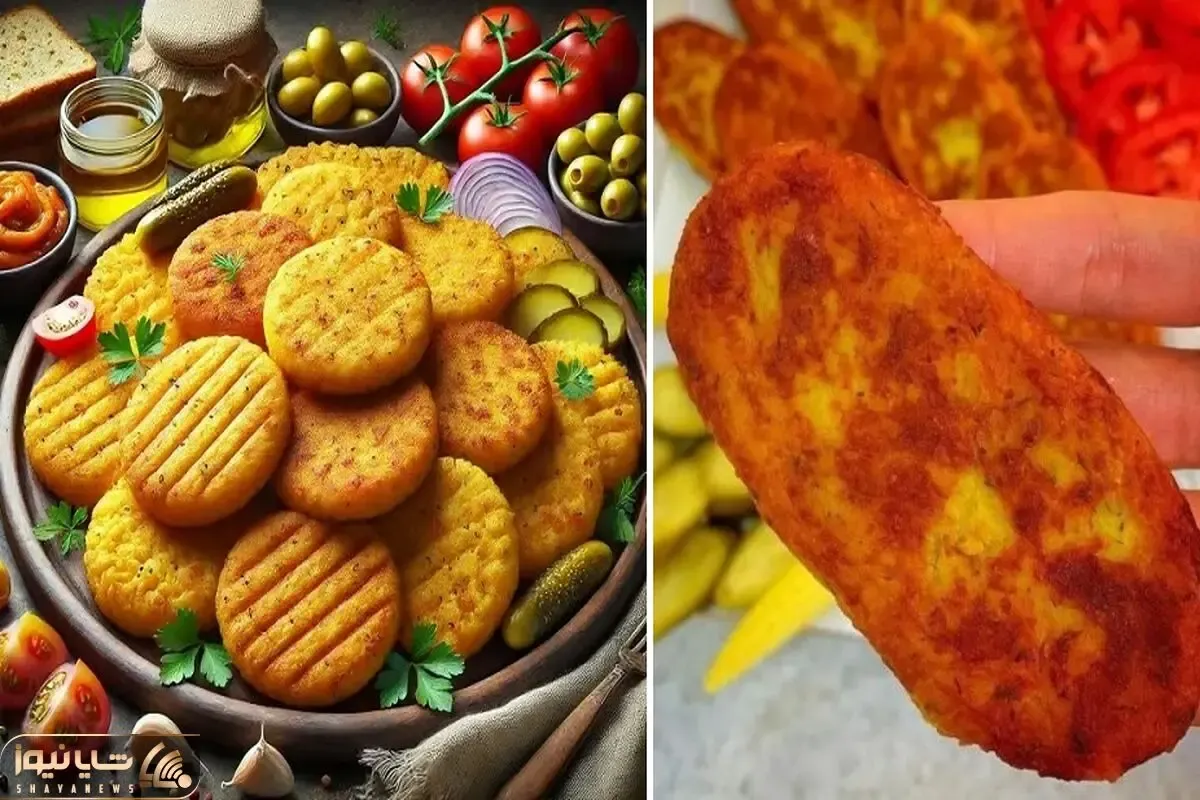 طرز تهیه کوکو سیب زمینی ترد و خوشمزه / اینجوری درست کنید حسابی پفکی میشه