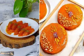 دسر ساده کدو حلوایی با شیره انگور / سریع و فوری یه دسر خوشمزه و مقوی آماده کنید