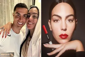 وقتی زنِ رونالدو نگین براقشو کرد تو چش همه؛ جورجینیا حالا شده محبوب دل سعودیا
