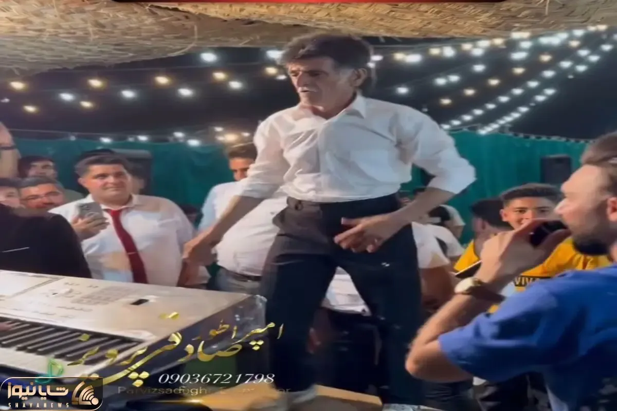 آواز شاد؛ بابای دوماد باید اینجوری باشه از ذوق عروسی پسرش جوری زلزله رقصید غلغله شده