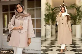 خوشگل خانم اگه دنبال استایل جذابی ست کردن مانتوی کرم یاد بگیر؛ کلی ترکیب خفن