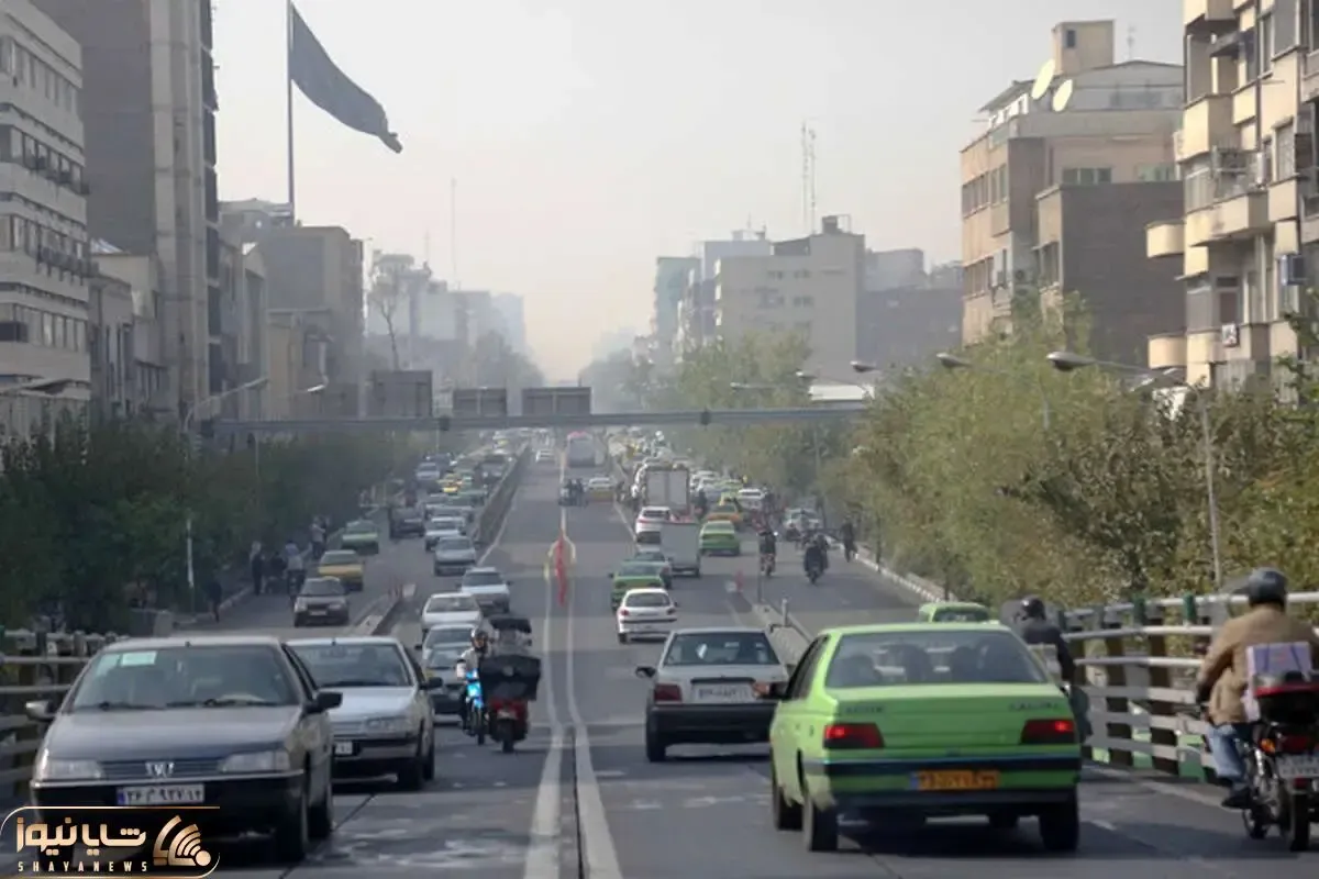 شاخص آلودگی هوا تهران امروز یکشنبه ۲۳ آذر