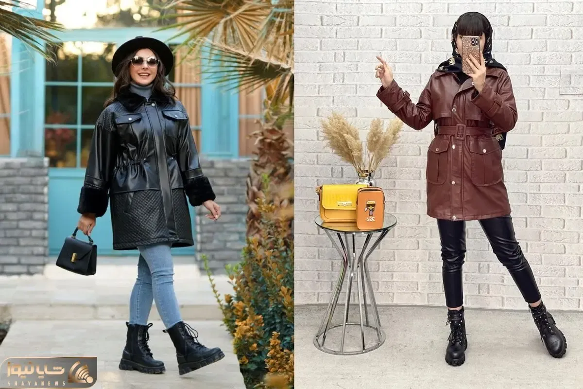 رازهای پالتو چرم زنانه، آموزش ترفندهای پوشیدن این پالتوی لاکچری رو یاد بگیر