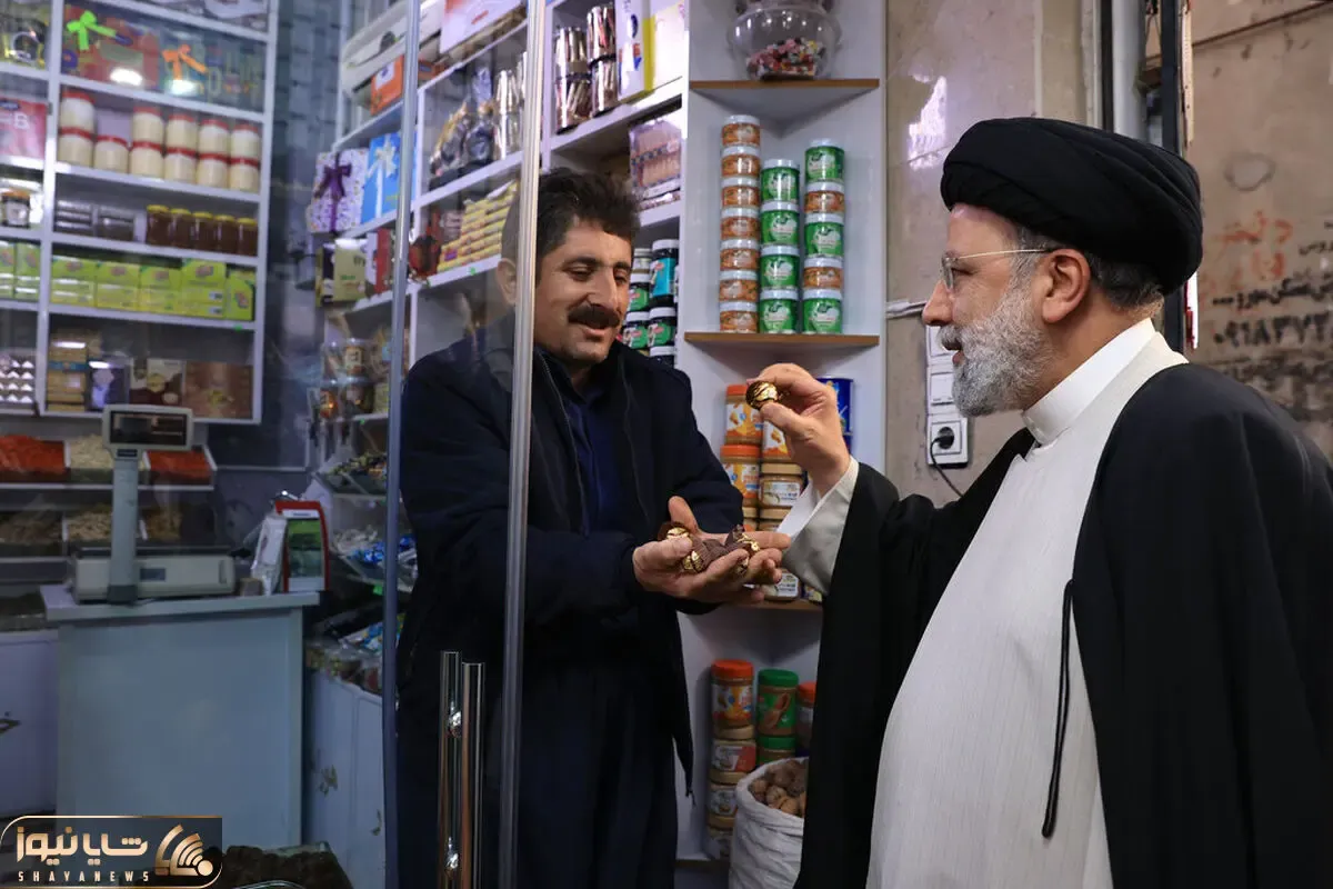 مغازه دار مهمان نواز کردستانی و دردسر پذیرایی از رئیسی!
