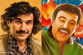 آواز شاد؛ محسن تابنده و هادی کاظمی زدن کنار با آهنگ مازنی چه رقصی میرن