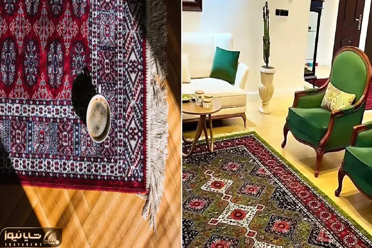 روشای مهار کردن ریشه های فرش که بیرون نیان و نامرتب نشن؛ سلیقه در یادگیری نکات ریزه