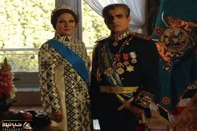 سفر به ایام قدیم سال 1338؛ حرکات عجیب «فرح» و «محمدرضا پهلوی» در حال بازی والیبال