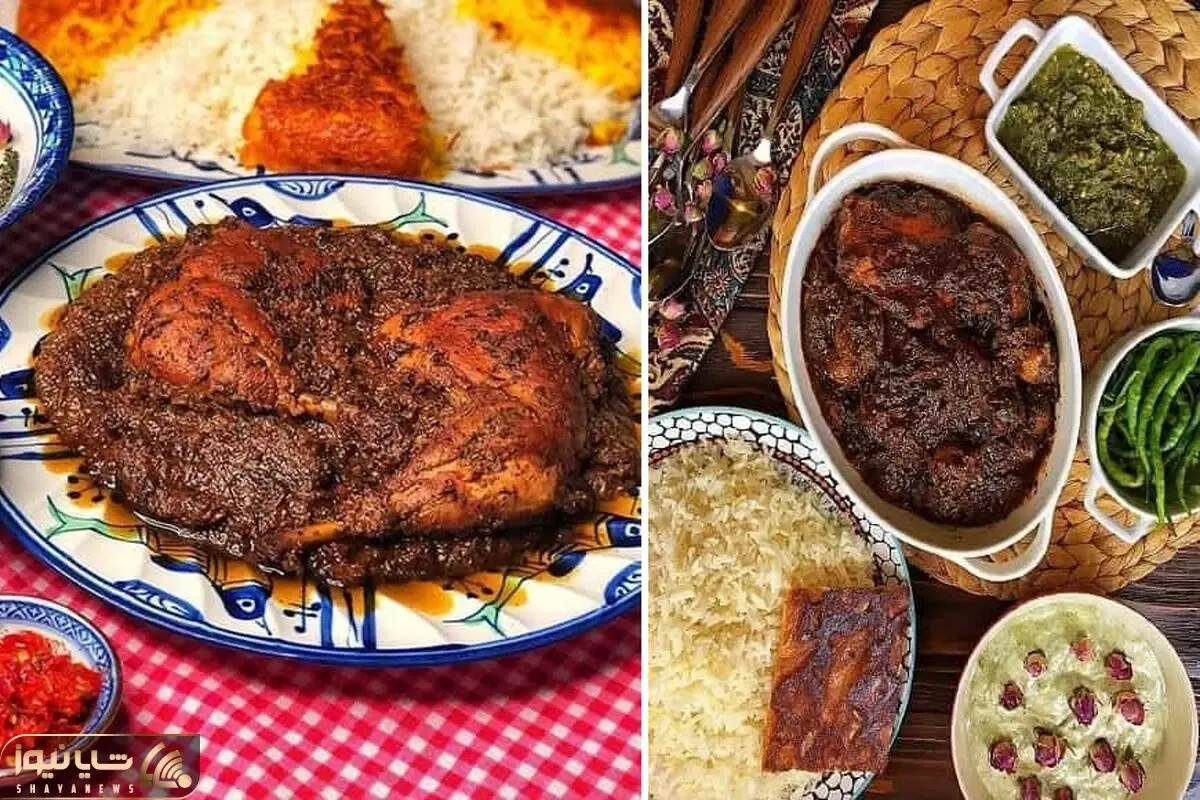 خورش مرغ ترش گیلانی با بهترین دستور / مزه عالی این غذا رو در کنار کته از دست ندید