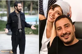 استایل خاص و ست نوید محمدزاده با فرشته حسینی؛ علی سریال آکتور چه با خانومش ست می کنه!