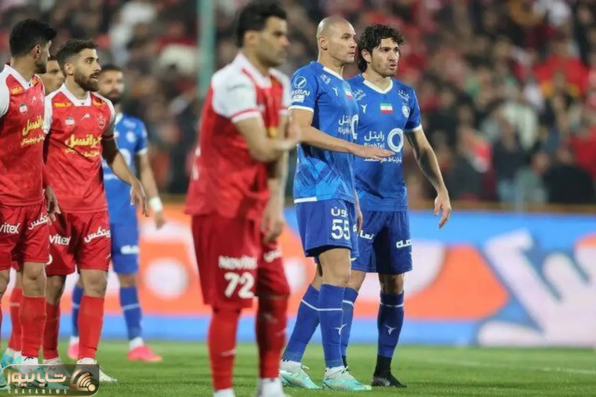 (عکس) وحید قلیچ از لوگوی جدید پرسپولیس و استقلال رونمایی کرد!