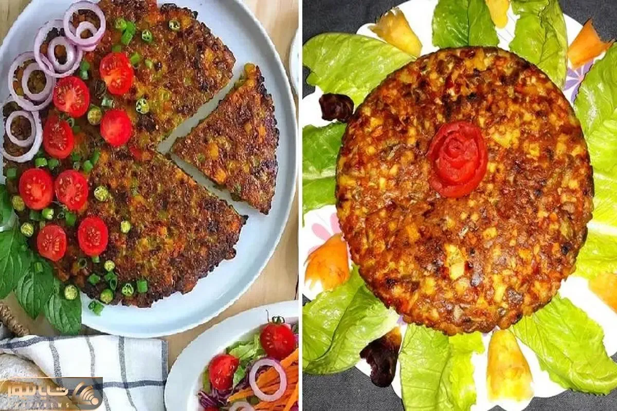 طرز تهیه کوکو هفت لشگر تبریزی / یه کوکوی ترد و خوشمزه با تمام نکات