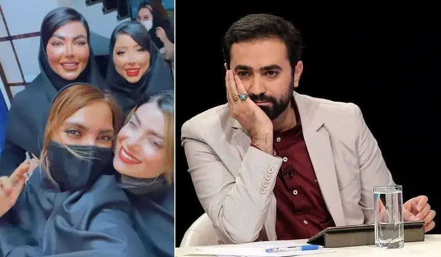 جلسه شیطون‌بلای یامین‌پور با شاخ‌های اینستاگرام!