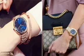ساعت های زنانه شیک / مدلای جدید بندشون خاصه اگه مچ دستت لاغر و ظریف باشه پر نشون میده