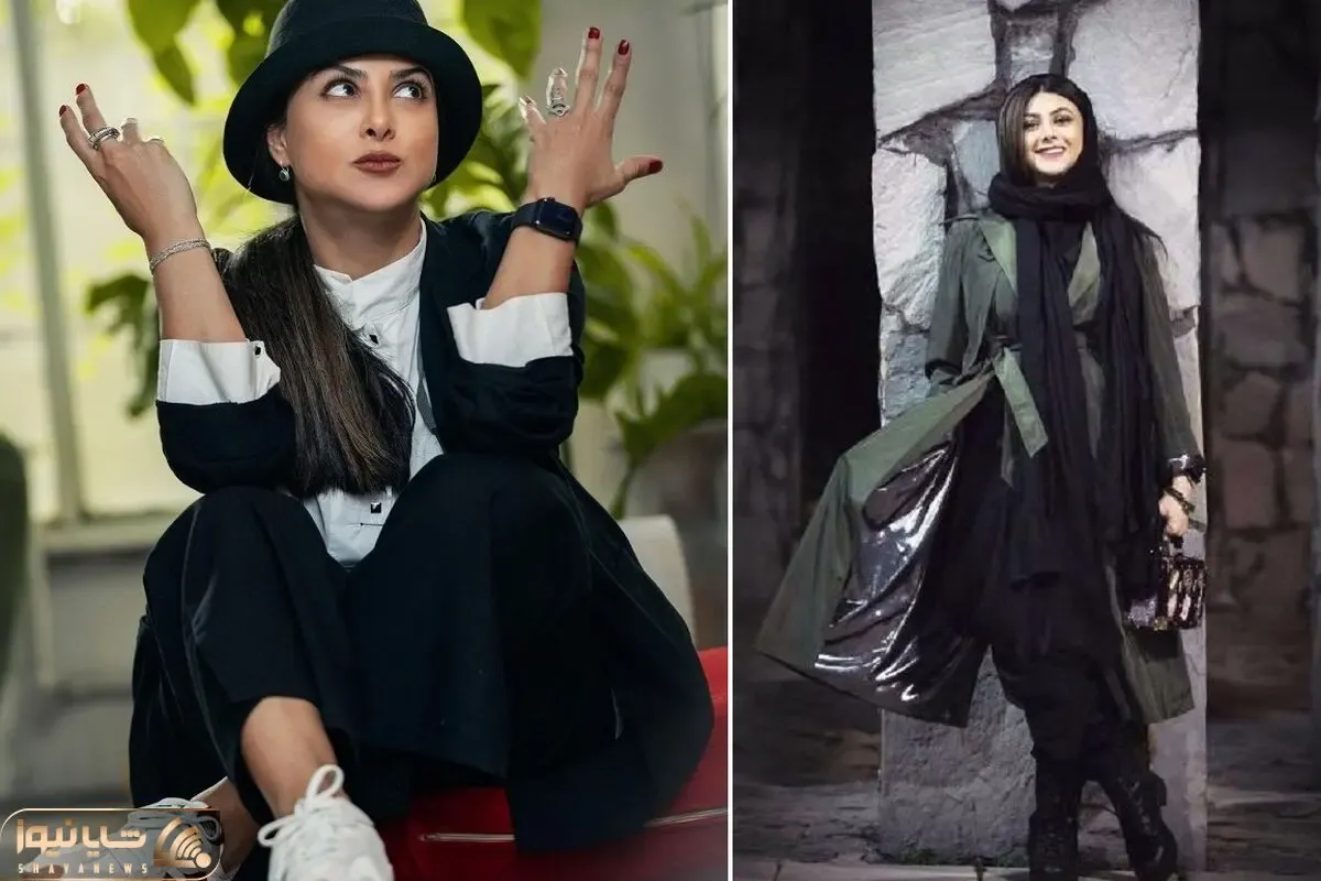 استایل کژوال و جسورانه آزاده صمدی در فجر؛ ببین عروس نایب سرخی ها تو رهایم کن چی پوشیده!