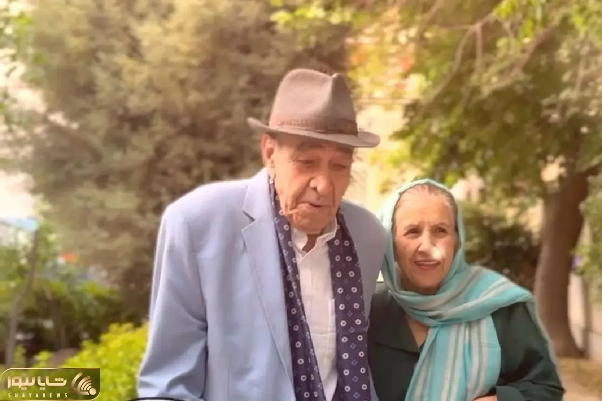 آواز احساسی؛ ایرج خواجه امیری دست تو دست همسرش براش عاشقونه میخونه