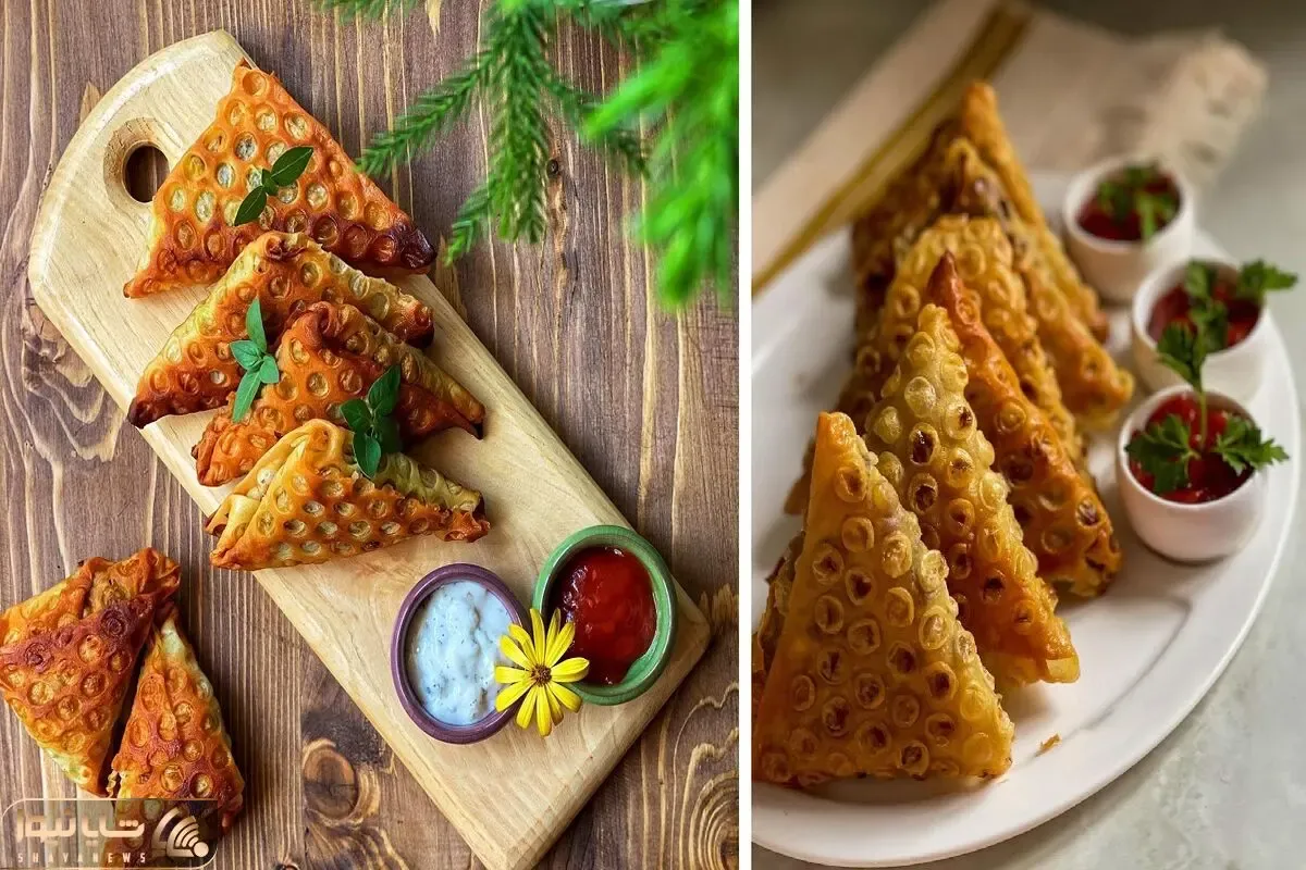 طرز تهیه سمبوسه مرغ و قارچ؛ یه فینگرفود خفن واسه افطاری که سُفرتو حسابی خاص میکنه