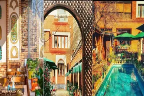 زیباترین کافه های تهران در فصل پاییز؛ بشینی حیاطشون با درختایی که خزان خوشرنگشون کرده