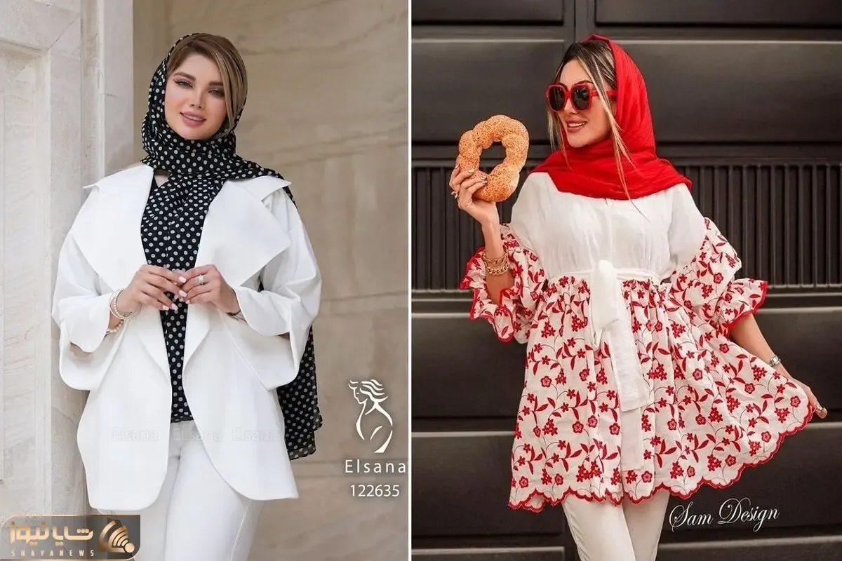 یه عالمه استایل شیکول با مانتو های تابستونی؛ تو این گرما تیره و تنگ نپوش که هلاکی