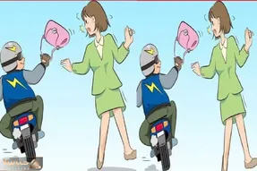 بازی فکری؛ اگه هوشت همه رو دق مرگ کرده افته بت بگن کم هوش 3 تفاوت دزد کیف قاپ پیدا کن