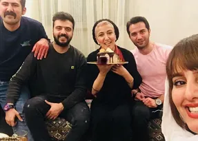 تولد فوق لاکچری پانته آ بهرام در کنار مردان غریبه!