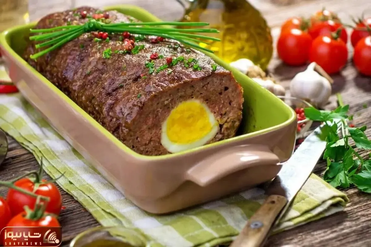 آموزش آشپزی؛ نان گوشتی لذیذ و خوش طعم