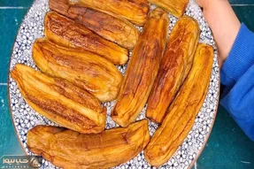 ترفندهای خانه داری؛ سرخ کردن بادمجان بدون جذب روغن هر کیلو فقط با یه قاشق