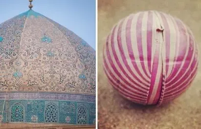 (ویدیو) وقتی مسجد شیخ لطف‌الله، زمین فوتبال می شود!