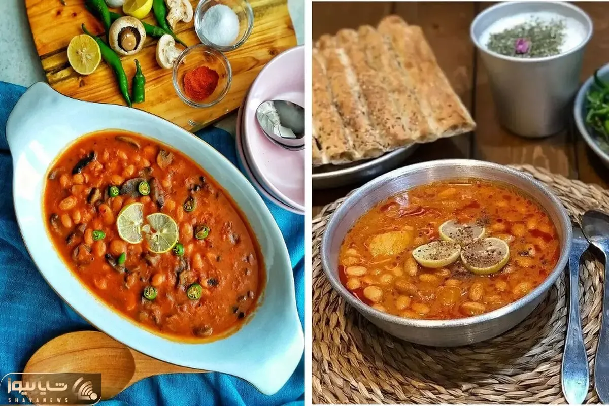 طرز تهیه خوراک لوبیا چیتی غذای خوشمزه پاییزی / همراه با نکات لعاب دار و خوشمزه شدنش