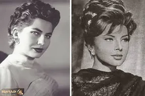 سفر به ایام قدیم سال 1329ِ‌؛ ثریای اسفندیاری با لباس عروس در مراسم عروسی اش
