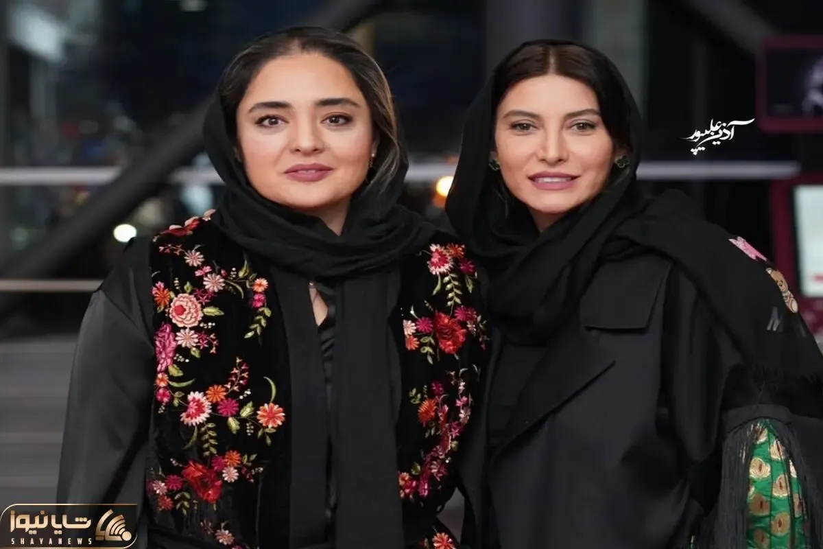 حاشیه ماشیه؛ نرگس محمدی جلو یه جماعت لباس بالا شهری فریبا نادری رو درست میکنه