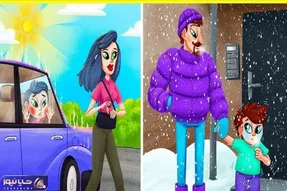 بازی فکری؛ فقط یه آدم منطقی میتونه بگه کدوم از والدین به بچش آسیب میزنه