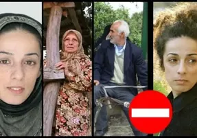 حضور والدین مسیح علینژاد در انتخابات + عکس