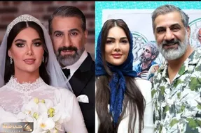 آواز احساسی؛ اولین عکس از محمد نادری و زنش بعد از ازدواج انگاری قهره