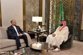 دیدار وزیر خارجه با بن سلمان و ابلاغ سلام پادشاه عربستان به رهبر انقلاب