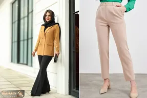 انواع شلوار پارچه ای برای استایل کلاسیک؛ امسال عید متفاوت و شیک برو مهمونی