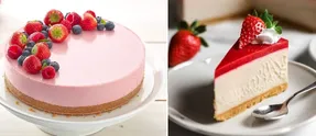 طرز تهیه چیز کیک توت فرنگی؛ کیکشَم قبلا یاد دادیما ایشون از اوشون هم خوشمزه ترن