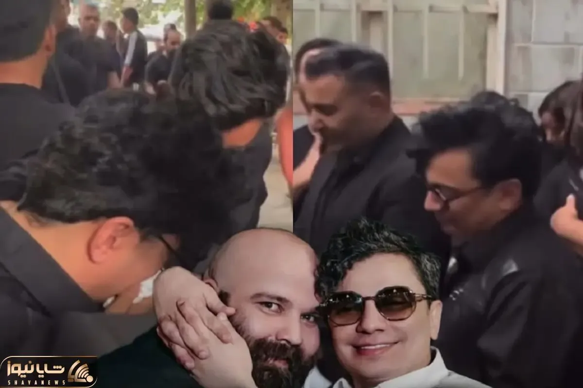 آواز جگرسوز؛ محسن ابراهیم زاده تو مراسم تشییع بادیگارد مرتضی پاشایی هق هق میکنه