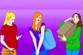 بازی فکری؛ اگه صف اول باهوشایی بیا چالاک بگو کدوم از این خانوما باردار نیست؟