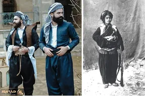 عکس و مکث قاجری/ خروج از حبس عشایر کرد ایرانی از بند مجموعه کاخ گلستان