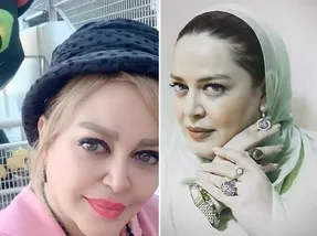 استایل هالووینی بهاره خانم رهنما؛ شالش چرا به جای رو سر دور گردنشه؟